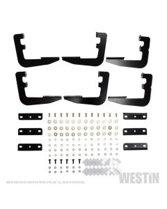Westin 2019 Ram 1500 Quad/Crew Cab (Excl. 2019 Ram 1500 Classic) Running Board Mount Kit - Black - 27-2245