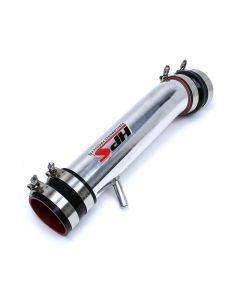 HPS Polish Shortram Post MAF Air Intake Pipe for 14-16 Lexus IS250 2.5L V6 Non F-Sport- HPS-27-560P