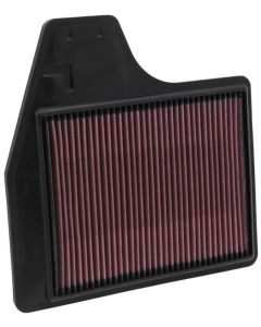 K&N Replacement Filter 11.438in O/S Length x 11.375in O/S Width x 1in H for 13 Nissan Altima 2.5L - 33-2478