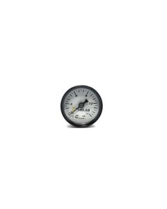 Fuelab 1.5in Carb Fuel Pressure Gauge - Range 0-15 PSI - 71502