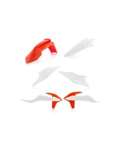Acerbis Plastic Kit Orange/White KTM SX125 19-20- ACER-2726506345