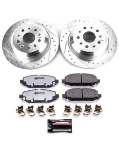Power Stop 18-19 Jeep Wrangler Rear Z36 Truck & Tow Brake Kit - K7942-36