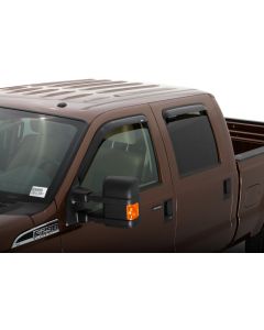 AVS 99-16 Ford F-250 Supercab Ventvisor Outside Mount Window Deflectors 4pc - Smoke - 94522