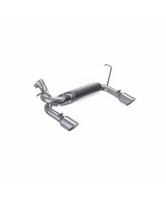 MBRP Aluminized Steel 2.5" Axle Back Dual Rear Exit Jeep Wrangler/Rubicon JK 3.6L/3.8L V6 2007-2018- - S5528AL