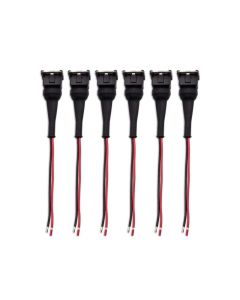 BLOX Racing Injector Pigtail Ev1 Female - Set Of 6 - BXFU-00602-EV1-6
