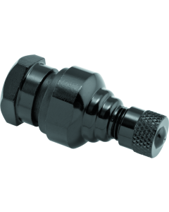 BikeMaster Valve Stem Aluminum 11.3mm Pair - Black - 151973
