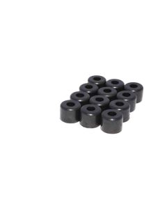 COMP Cams 3/8in Umbrella Valve Seals for Chevrolet Small Block V8 Engines 1955-1986, Viton Material, Black Finish - 504-12