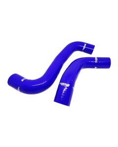 Torque Solution 08-14 Subaru WRX / 08-18 STI / 09-13 Forester XT Silicone Radiator Hose Kit - Blue - TS-SU-420BU