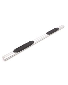 Lund 07-17 Chevy Silverado 1500 Ext. Cab 5in. Oval Straight SS Nerf Bars - Polished - 23979004
