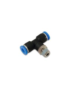 Vibrant Male Tee 1-Touch Fitting for 1/4in OD Tube (1/8in NPT) - 22632