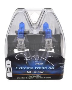 Hella H3 12V 55W Xen White XB Bulb (Pair) - H71071312