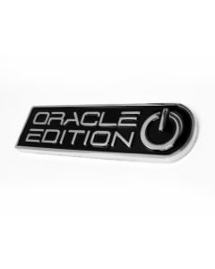 Oracle Edition Badge - Left/Driver - Black/White - 8030-504