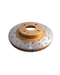 DBA 94-97/99-05 MX-5 Miata Front Drilled & Slotted 4000 Series Rotor - DBA4538XS