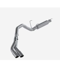 MBRP T409 Stainless Steel 4" Catback Single Side Dual Outlet Ram 2500 | 3500 6.4L 2014-2021- MBRP-S5 - S5150409