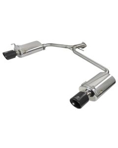 aFe Takeda 2.25-1.75in 304 SS Axle-Back Exhaust w/ Black Tips 13-17 Honda Accord Sport Sedan I4-2.4L - 49-36604-B