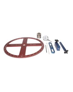 COMP Cams Camshaft Degree Kit, Cam Degree Tool, Fits Small Block Chevy V8 Engines, Aluminum Construction, Precision Machined - 4939CPG