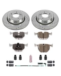 Power Stop 01-06 BMW M3 Rear Z26 Street Warrior Brake Kit - K5732-26