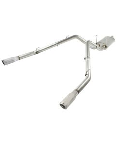 aFe MACHForce XP Exhausts Cat-Back SS-409 EXH CB Dodge Ram 1500 5.7L HEMI 09-13 Polished - 49-42013-P