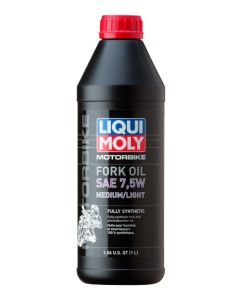 LIQUI MOLY 1L Motorbike Fork Oil SAE 7.5W Medium/Light - 20098