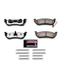 Power Stop 03-07 Jeep Liberty Rear Z36 Truck & Tow Brake Pads w/Hardware - Z36-981