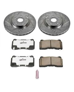 Power Stop 05-14 Subaru Impreza Front Z26 Street Warrior Brake Kit - K131-26