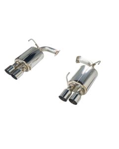 Remark 2022+ Subaru WRX VB Axle Back Exhaust w/Stainless Steel Dual Wall Tip - RO-TSVB-DM