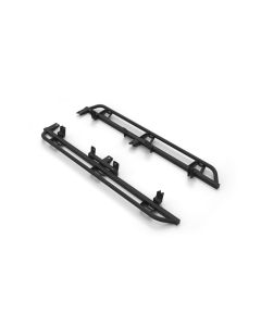 N-Fab Trail Slider Steps 15-20 Chevy/GMC Colorado/Canyon Crew Cab All Beds - SRW - Textured Black - TSG15CC-TX