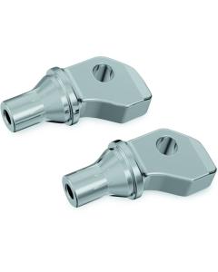 Kuryakyn Tapered Peg Adapters Scout & Octane Chrome - 8835