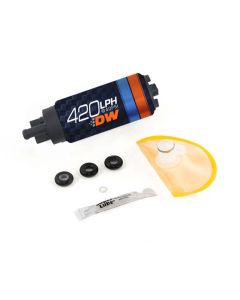 Deatschwerks DW420 Series 420lph In-Tank Fuel Pump w/ Install Kit For G35 03-08 350Z 03-08 - 9-421S-1005