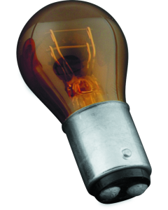 Kuryakyn Amber Incandescent Turn Signal Light Bulb - 4813