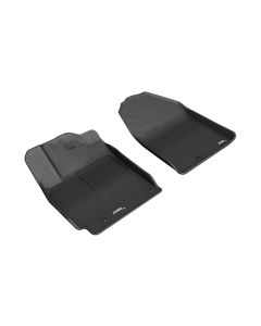 3D MAXpider 2019-2020 Hyundai Veloster Kagu 1st Row Floormat - Black - L1HY08911509