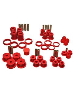 Energy Suspension 84-01 Jeep Cherokee/Wagoneer/Comanche Red Hyper-Flex Master Bushing Set - 2.18105R