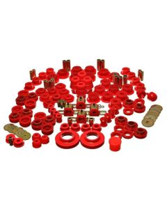 Energy Suspension 97-06 Jeep Wrangler TJ Red Hyper-Flex Master Bushing Set - 2.18107R