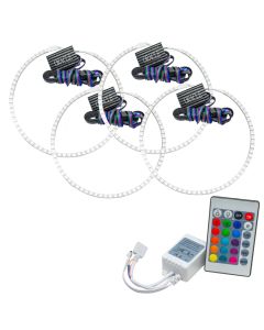 Oracle Jeep Grand Cherokee 05-10 Halo Kit - ColorSHIFT w/ Simple Controller - 2335-504