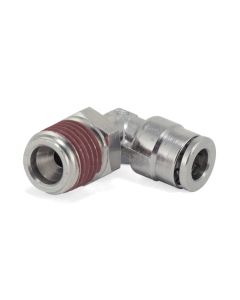 Air Lift Elbow Male - 1/4in MNPT X 1/4in PTC - DOC - SMC - 21779