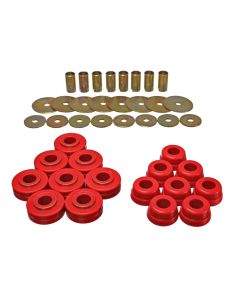 Energy Suspension Nissan/Datsun Red Body Mount Set - 6.4101R