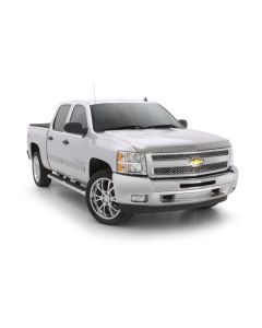 AVS 16-18 Chevy Silverado 1500 Aeroskin Low Profile Hood Shield - Chrome - 622123