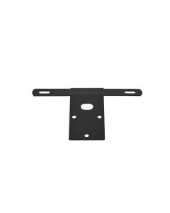Kentrol 76-86 Jeep CJ License Plate Bracket - Powdercoat Black - 50472