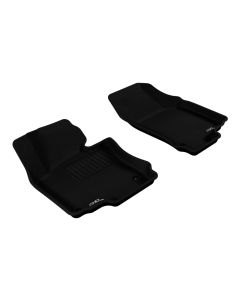 3D MAXpider 2005-2010 Volkswagen Jetta/Golf Kagu 1st Row Floormat - Black - L1VW00811509