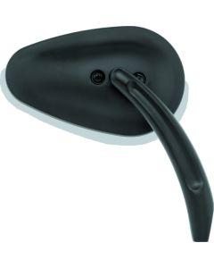 Bikers Choice 65-Up Black Tapered Mirrors Universal Custom Pair - 488746