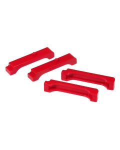 Prothane 68-87 GM Big Block Radiator Insolators - Red - 7-1712