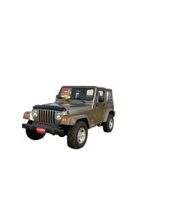 AVS 97-06 Jeep Wrangler Ventvisor Outside Mount Window Deflectors 2pc - Smoke - 92054