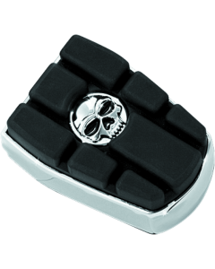 Kuryakyn Zombie Brake Pedal Pad For FX Models Chrome - 4405