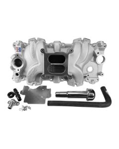 Edelbrock Intake Manifold Single Quad Perf RPM BBC 409 Inwin Lg Port As-Cast - 7159
