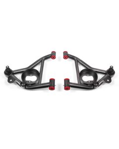 BMR 82-92 Chevy Camaro / 82-92 Firebird Non-Adj. Lower A-Arms (Polyurethane) - Black Hammertone - AA008H