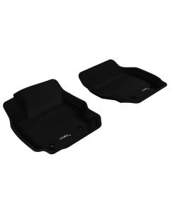 3D MAXpider 2007-2016 Volvo S80 Kagu 1st Row Floormat - Black - L1VV00211509