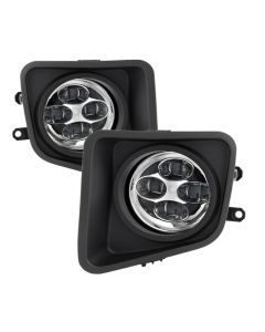 Spyder Toyota Tundra 2014-2016 Daytime DRL LED Running Fog Lights w/Switch Clear FL-DRL-TTU14-C - 9031540