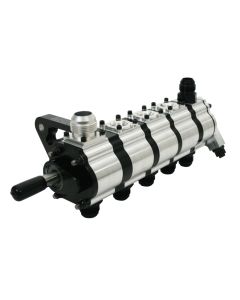 Moroso T3 Series 5 Stage Dry Sump Oil Pump - Tri-Lobe - Left Side - 1.200 Pressure - 22345
