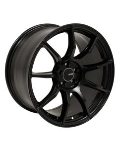 Enkei TS9 17x8 5x112 45mm Offset 72.6mm Bore Black Wheel - 492-780-4445BK