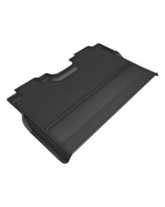 3D MAXpider 2022-2023 Ford F-150/250/350 Supercrew Kagu 2nd Row Floormats - Black - L1FR15321509